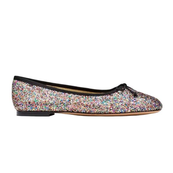 kate spade Metallic Honey Ballet Flats Size 8.5 - Picture 1 of 10